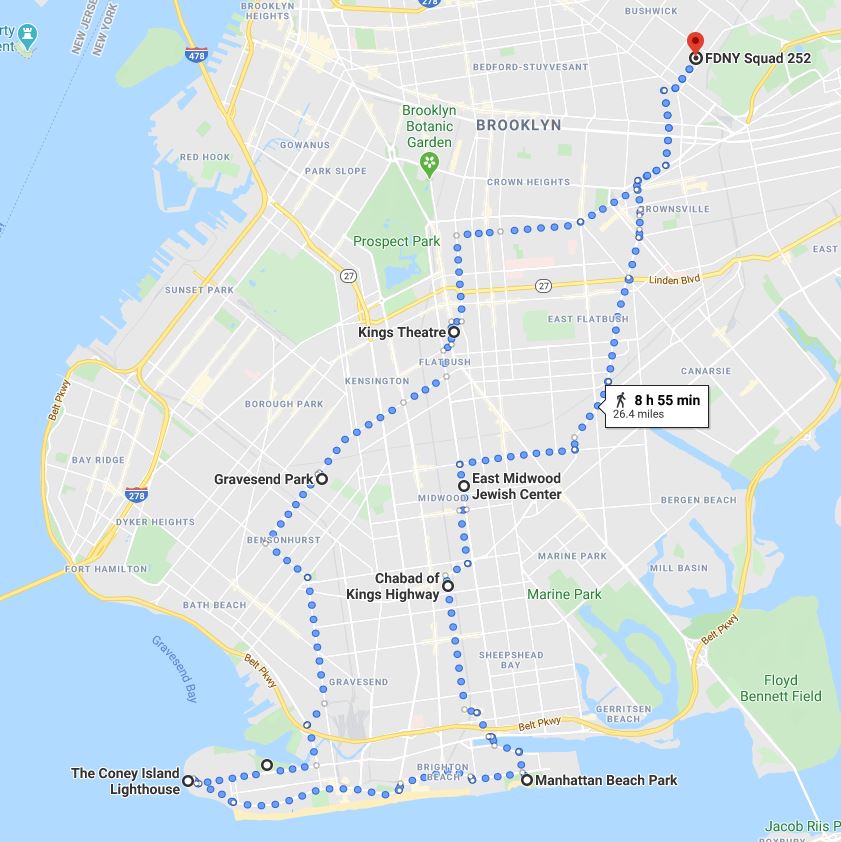 Week 18 route